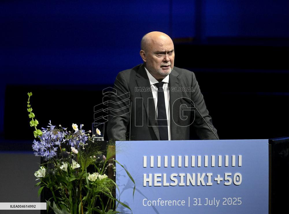 Helsinki+50 Conference - OSCE - Helsinki, Finland