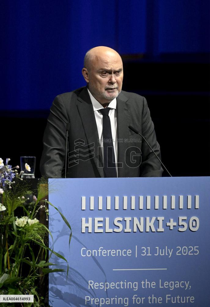 Helsinki+50 Conference - OSCE - Helsinki, Finland