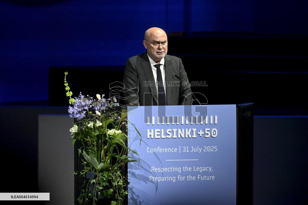 Helsinki+50 Conference - OSCE - Helsinki, Finland