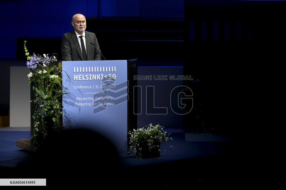 Helsinki+50 Conference - OSCE - Helsinki, Finland