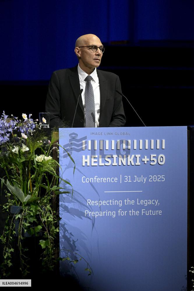 Helsinki+50 Conference - OSCE - Helsinki, Finland