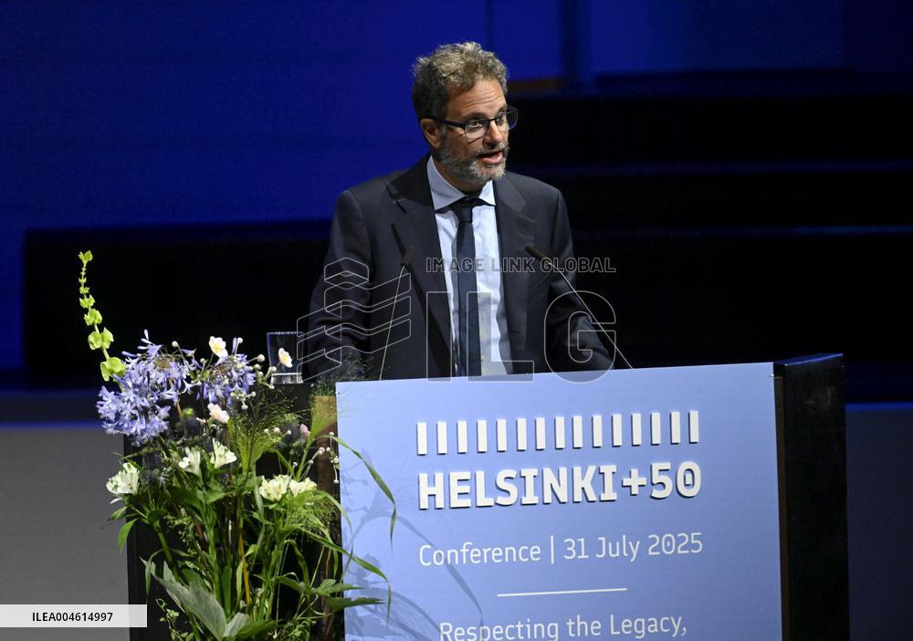 Helsinki+50 Conference - OSCE - Helsinki, Finland