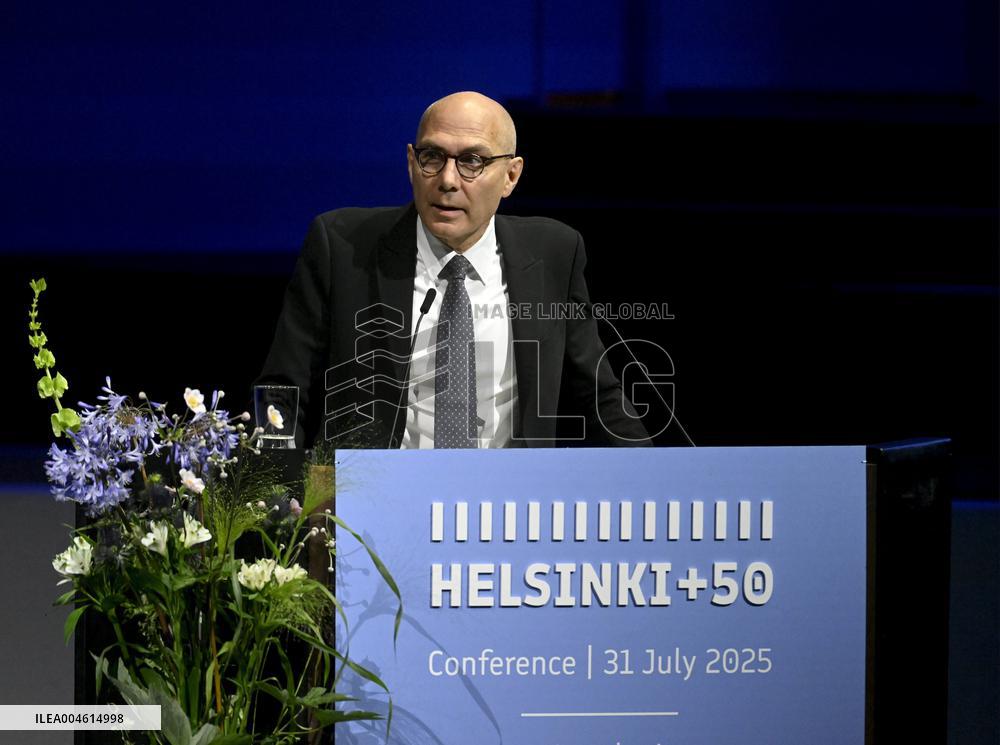 Helsinki+50 Conference - OSCE - Helsinki, Finland