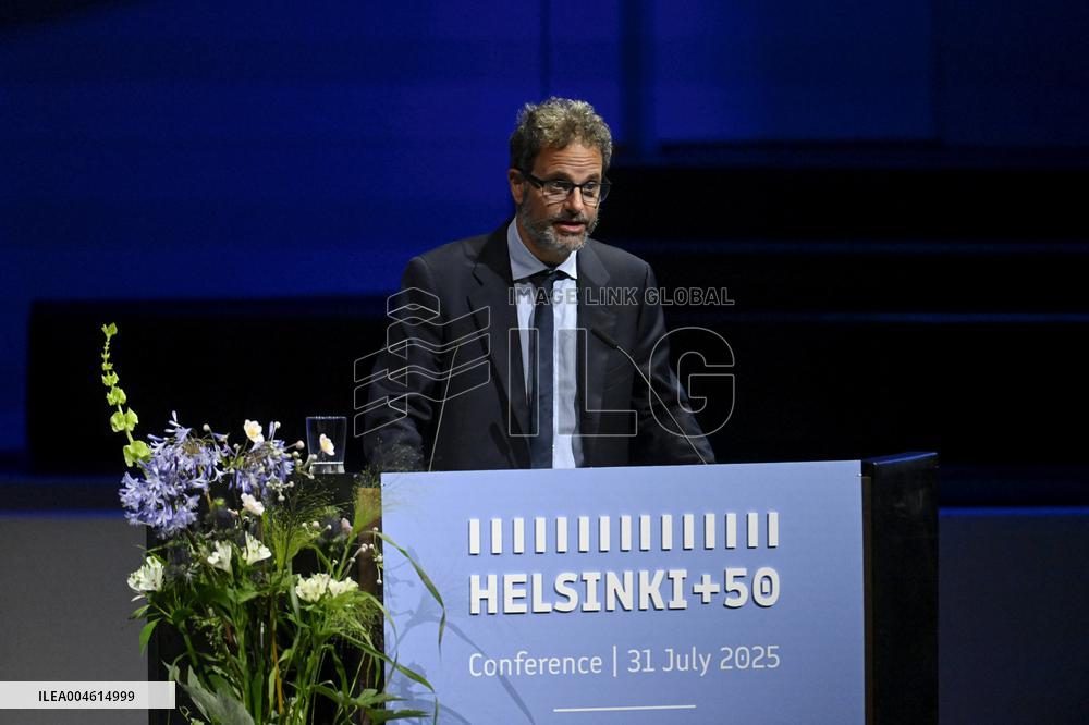 Helsinki+50 Conference - OSCE - Helsinki, Finland