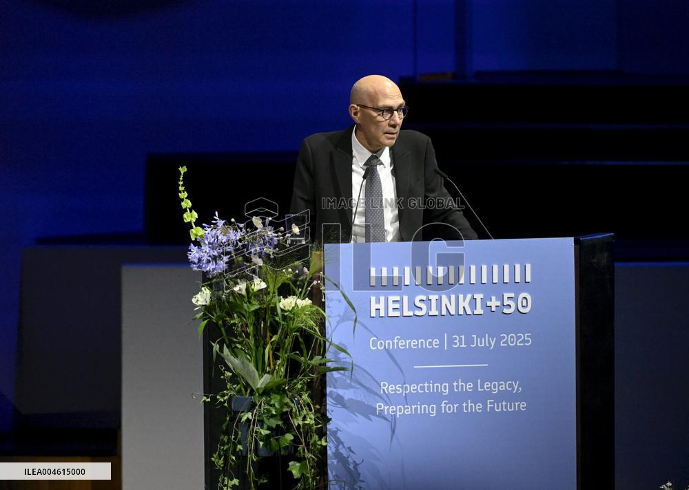 Helsinki+50 Conference - OSCE - Helsinki, Finland