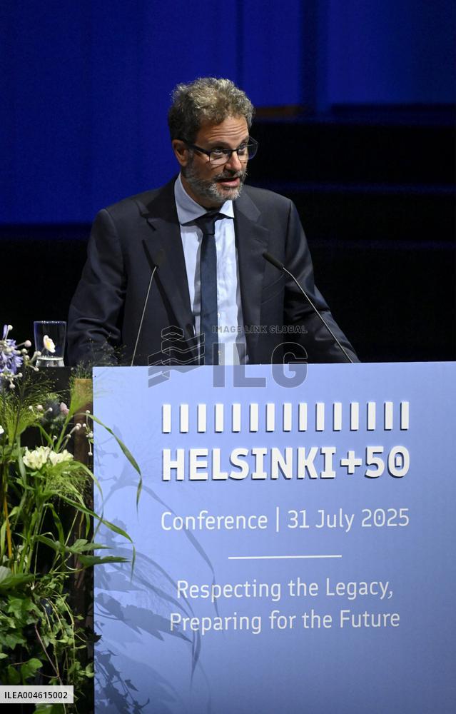 Helsinki+50 Conference - OSCE - Helsinki, Finland