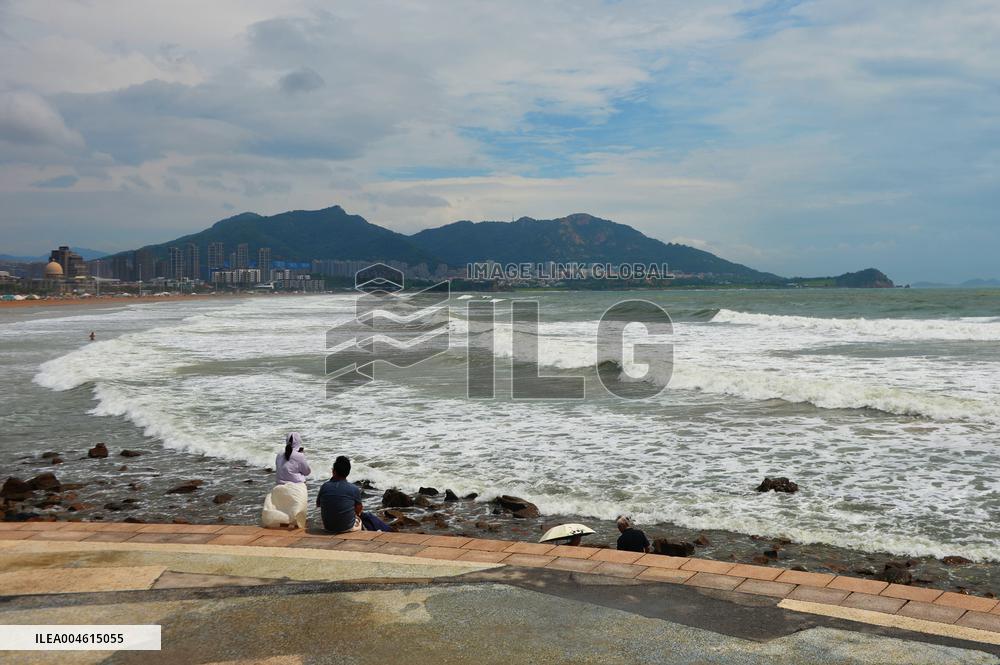 Typhoon Co-may Hit Qingdao