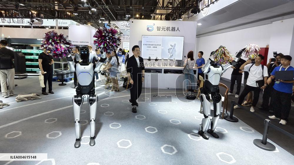 Robot Performance at 2025 WAIC in Shanghai