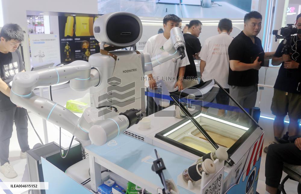 Robot Performance at 2025 WAIC in Shanghai