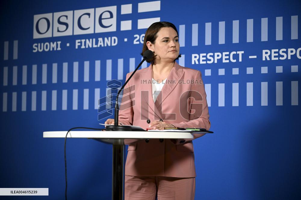 Helsinki+50 Conference - OSCE - Helsinki, Finland