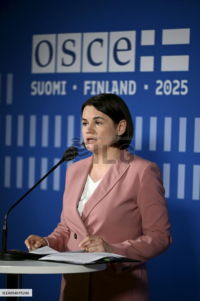 Helsinki+50 Conference - OSCE - Helsinki, Finland