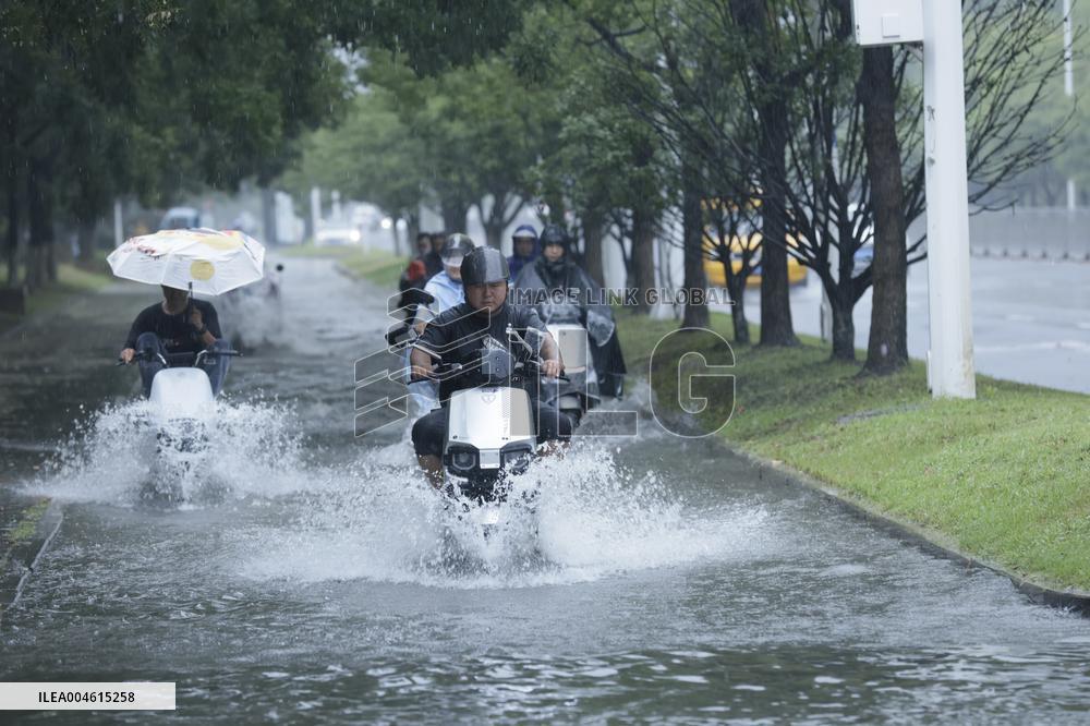 Typhoon Co-may Hit Huai'an