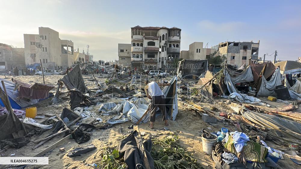 Airstrike Flattens Family Home - Khan Yunis