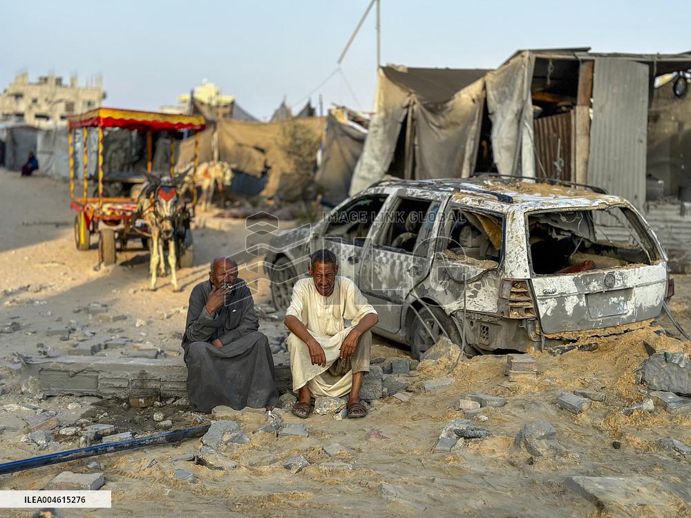 Airstrike Flattens Family Home - Khan Yunis