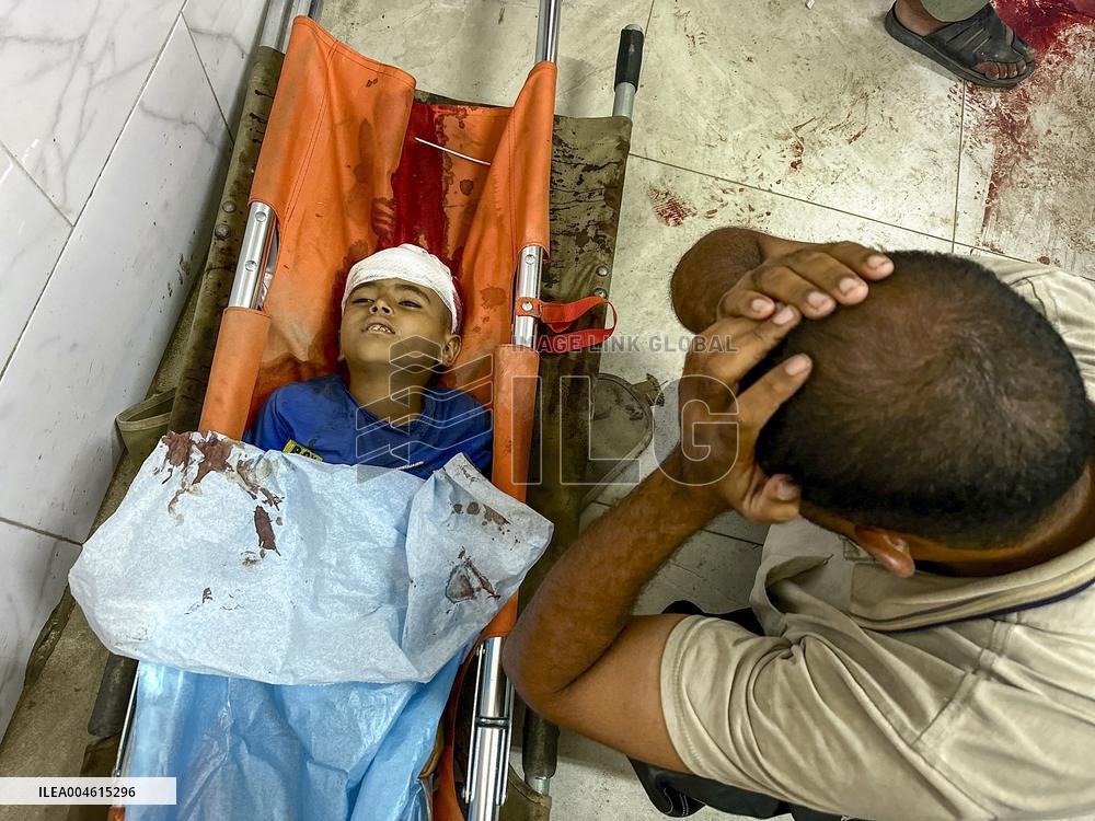 Airstrike Targeted Family’s Tent - Khan Yunis