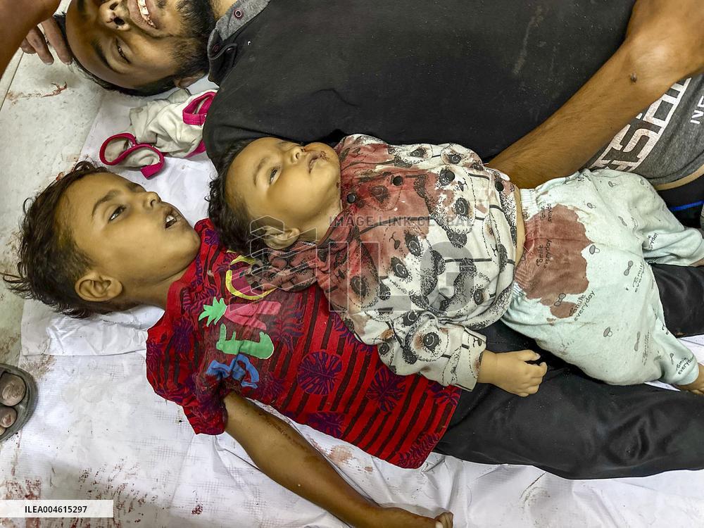 Airstrike Targeted Family’s Tent - Khan Yunis