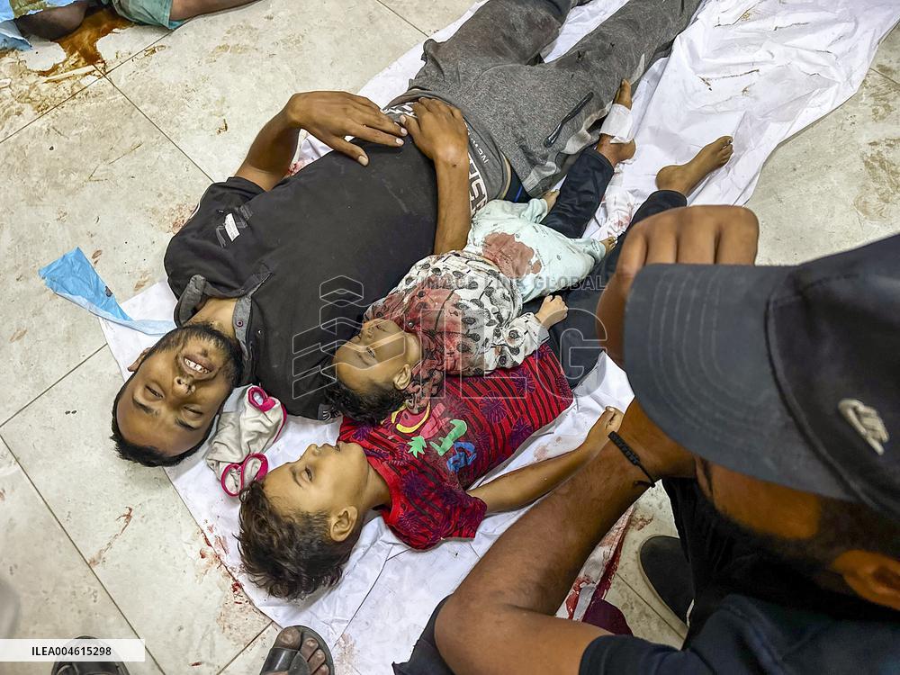 Airstrike Targeted Family’s Tent - Khan Yunis