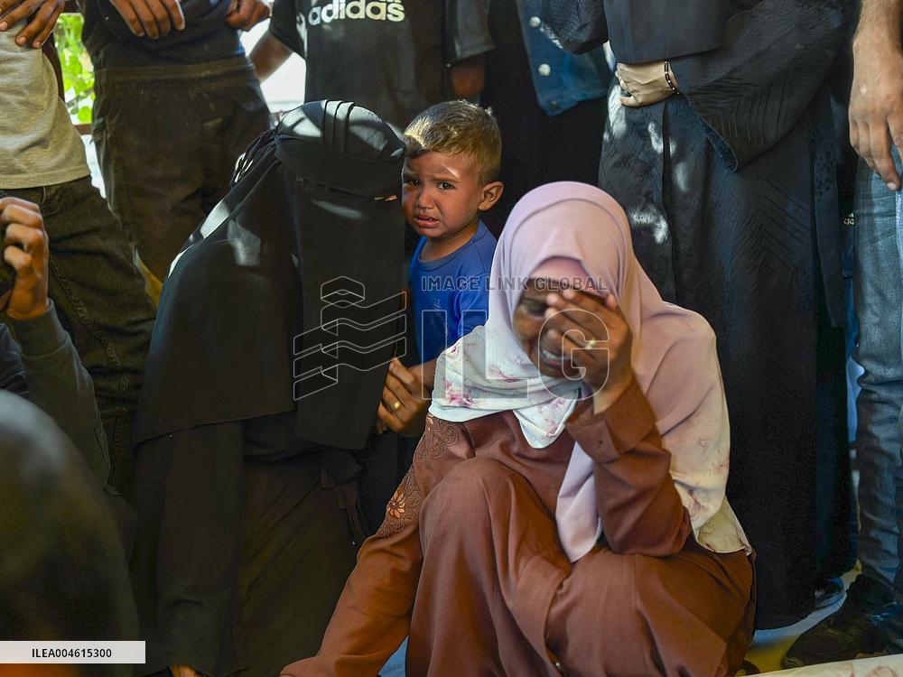 Airstrike Targeted Family’s Tent - Khan Yunis