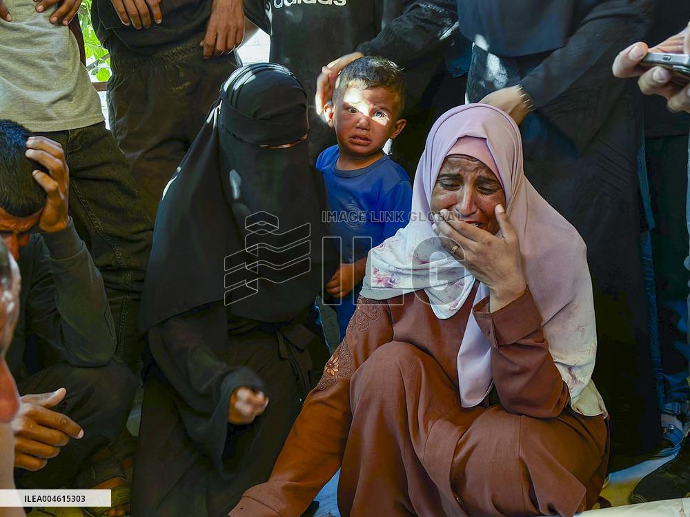 Airstrike Targeted Family’s Tent - Khan Yunis