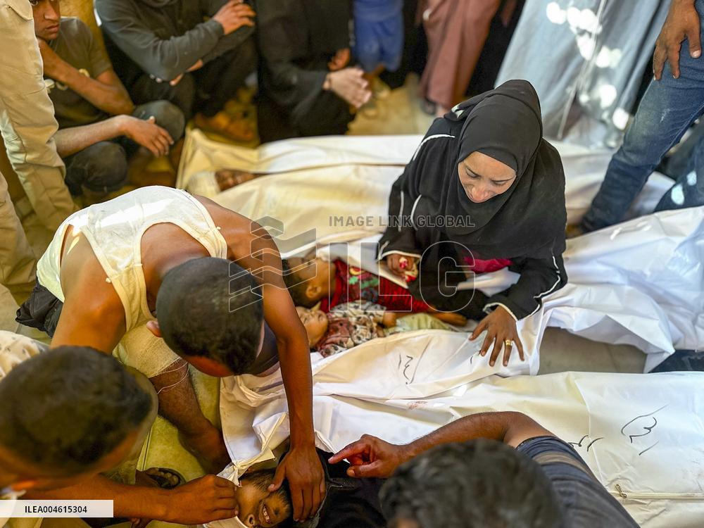 Airstrike Targeted Family’s Tent - Khan Yunis