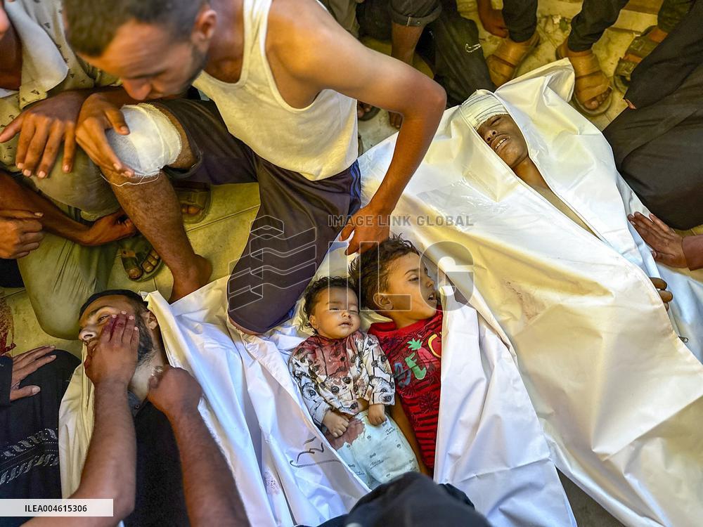 Airstrike Targeted Family’s Tent - Khan Yunis