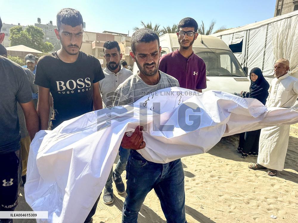Airstrike Targeted Family’s Tent - Khan Yunis