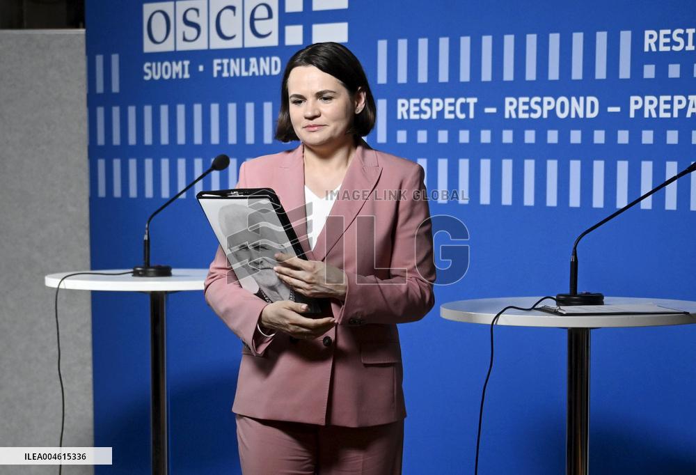 Helsinki+50 Conference - OSCE - Helsinki, Finland