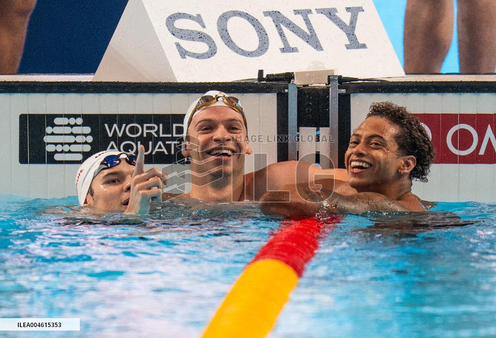 Leon Marchand Wins The Men's 200 Metres Individual Final - Singapore