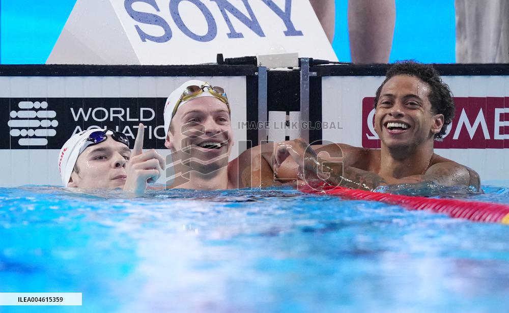 Leon Marchand Wins The Men's 200 Metres Individual Final - Singapore