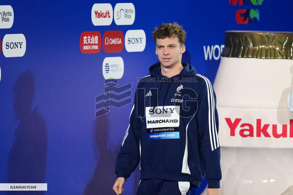 Leon Marchand Wins The Men's 200 Metres Individual Final - Singapore