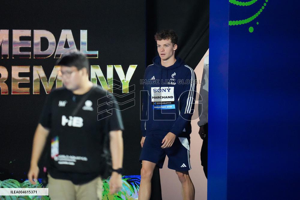 Leon Marchand Wins The Men's 200 Metres Individual Final - Singapore