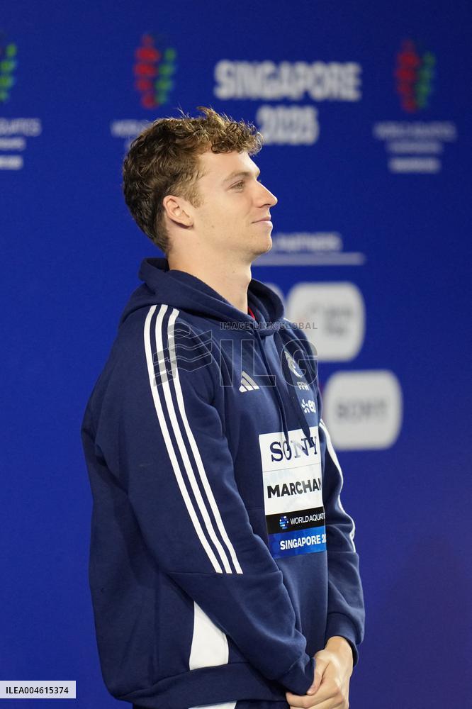 Leon Marchand Wins The Men's 200 Metres Individual Final - Singapore