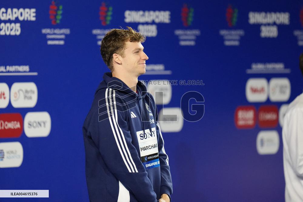 Leon Marchand Wins The Men's 200 Metres Individual Final - Singapore