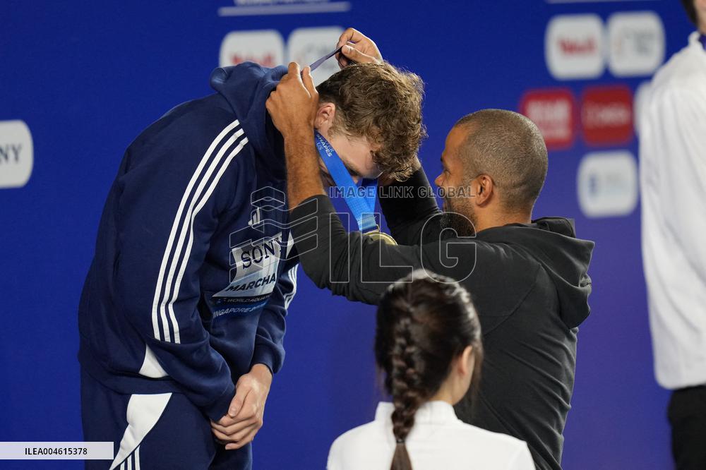 Leon Marchand Wins The Men's 200 Metres Individual Final - Singapore