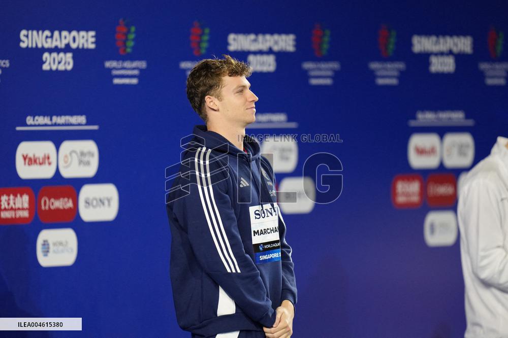 Leon Marchand Wins The Men's 200 Metres Individual Final - Singapore