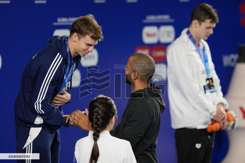 Leon Marchand Wins The Men's 200 Metres Individual Final - Singapore