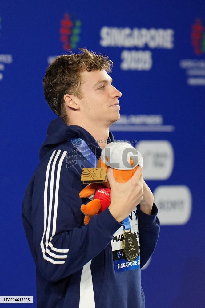 Leon Marchand Wins The Men's 200 Metres Individual Final - Singapore