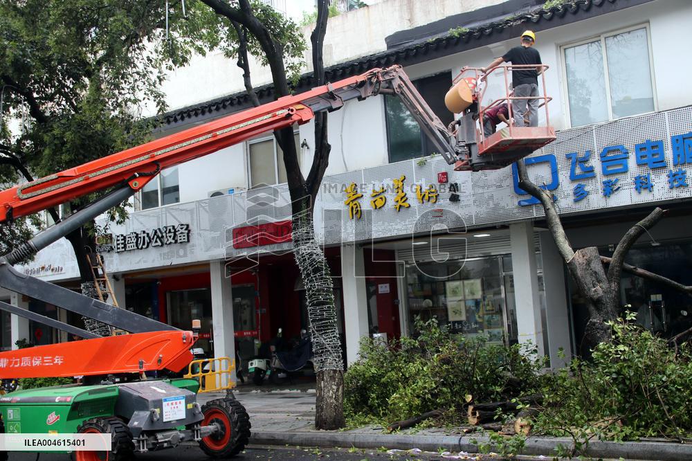 Typhoon Co-may Hit Suzhou