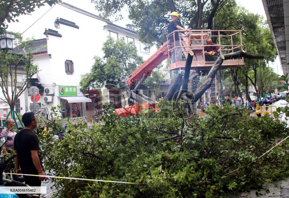 Typhoon Co-may Hit Suzhou