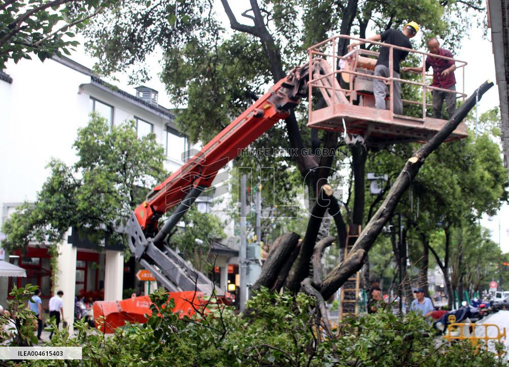 Typhoon Co-may Hit Suzhou