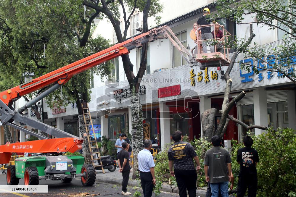 Typhoon Co-may Hit Suzhou