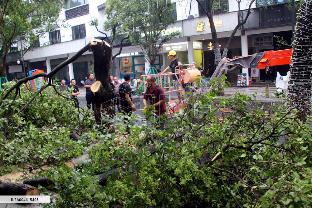 Typhoon Co-may Hit Suzhou