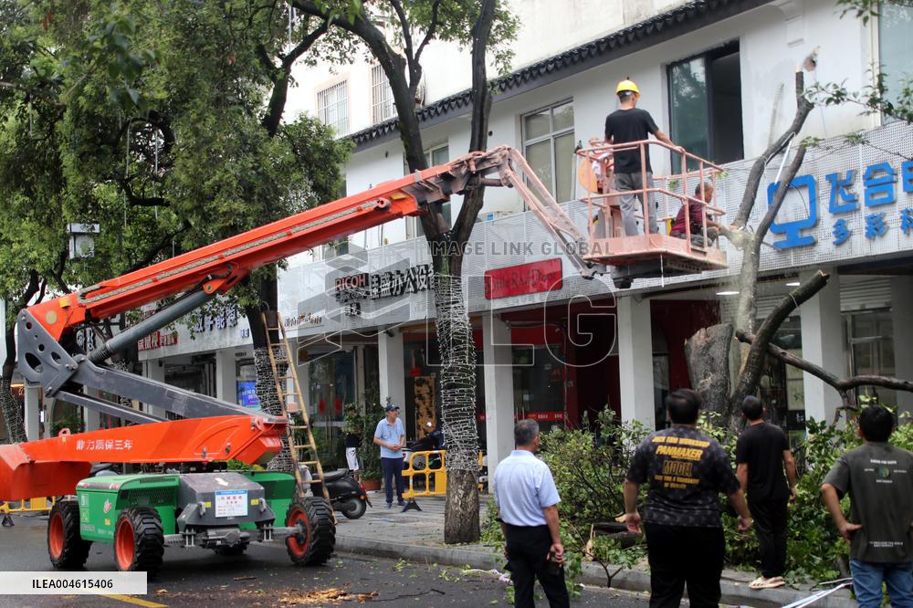 Typhoon Co-may Hit Suzhou