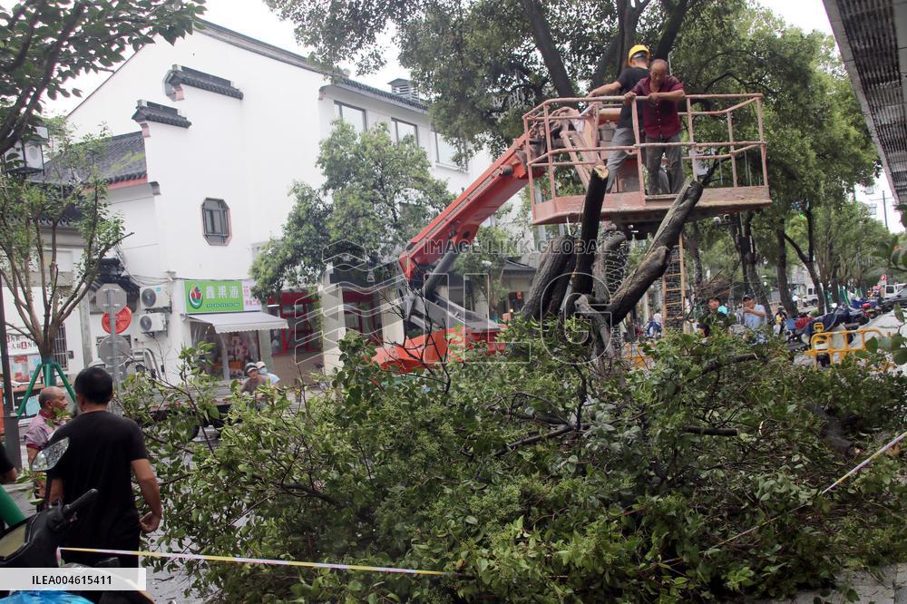 Typhoon Co-may Hit Suzhou