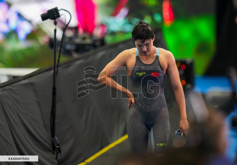 Yu Zidi At World Aquatics Championships - Day 21 - Singapore