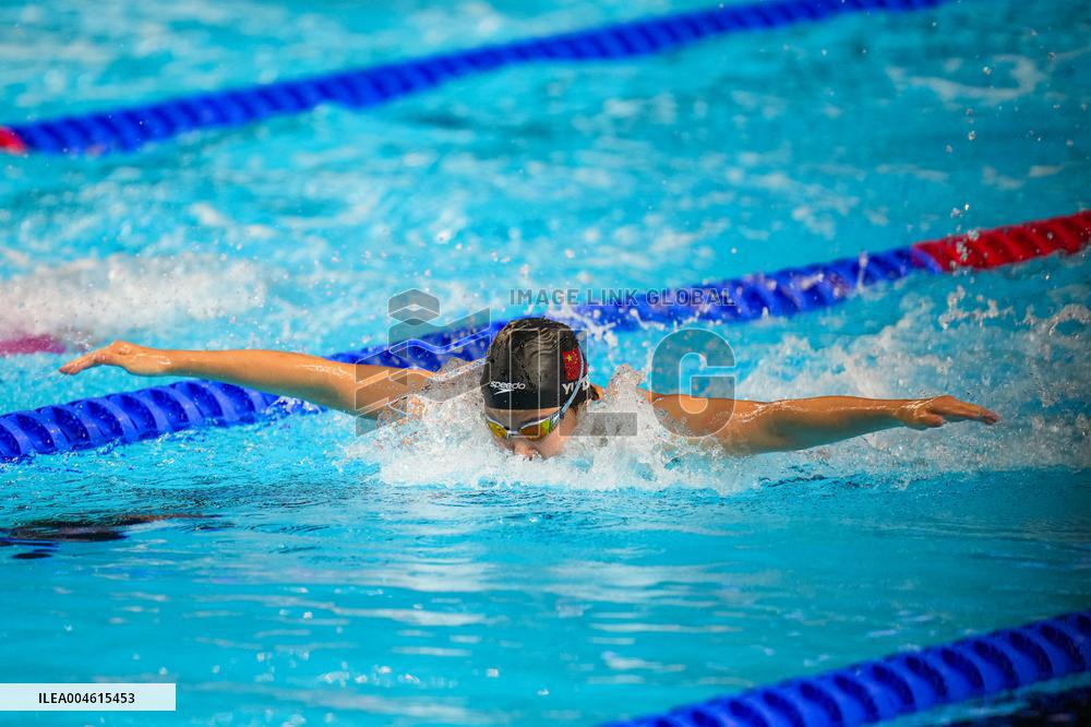 Yu Zidi At World Aquatics Championships - Day 21 - Singapore