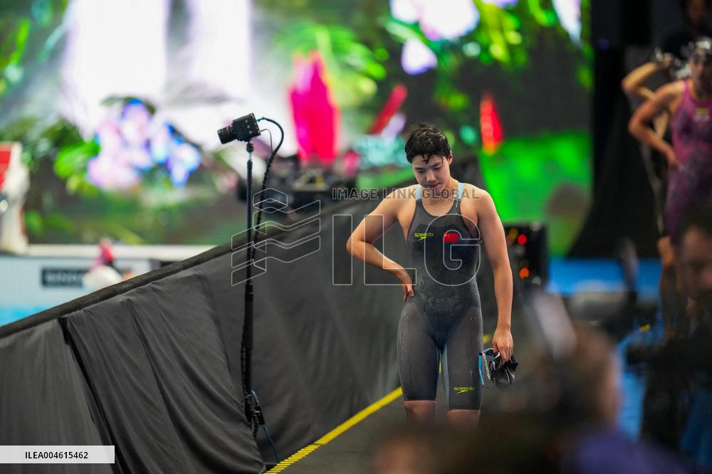 Yu Zidi At World Aquatics Championships - Day 21 - Singapore