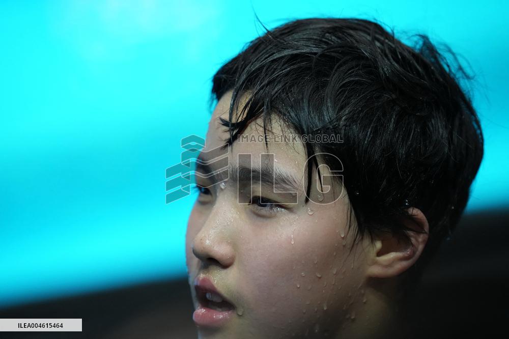 Yu Zidi At World Aquatics Championships - Day 21 - Singapore