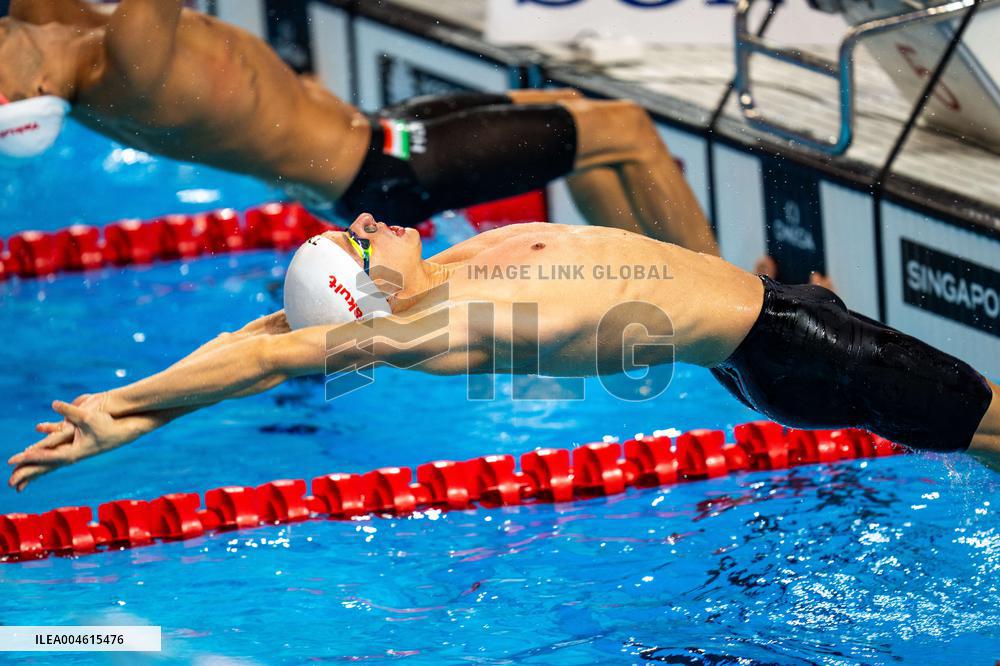 World Aquatics Championships - Day 21 - Singapore