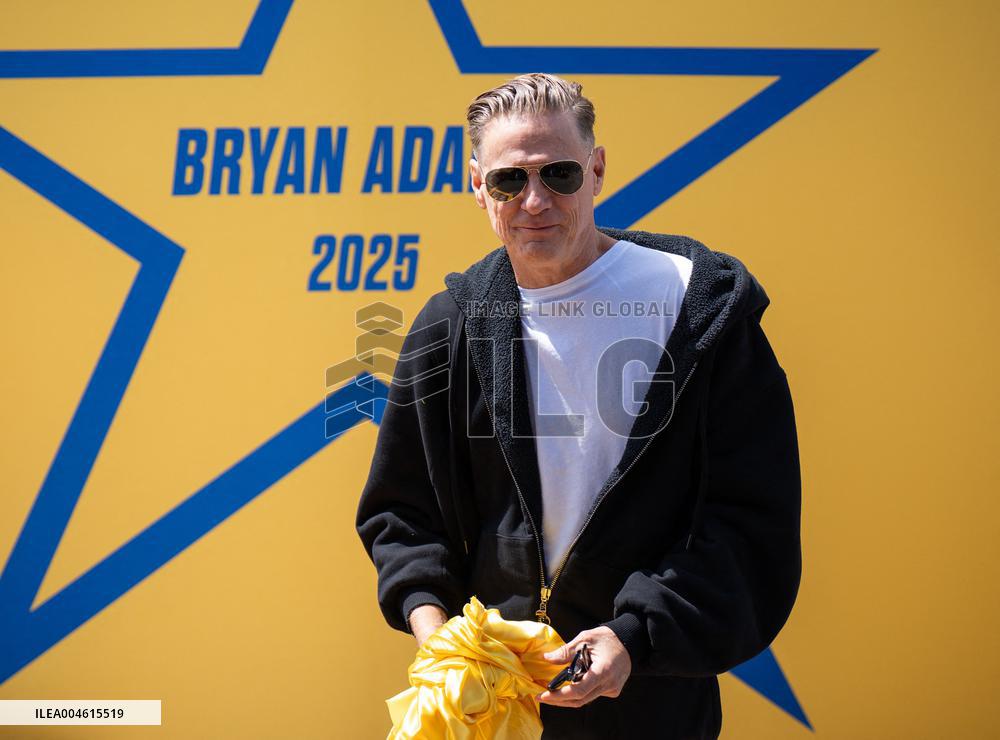 Rock Legend Bryan Adams in Krakow - Poland